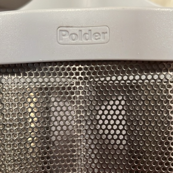 2 🩶🤍 POLDER TOOL HOLDERS WITH SILVER MESH TO SEE THROUGH 🩶🤍 GREAT HAIR STUFF - Picture 7 of 9